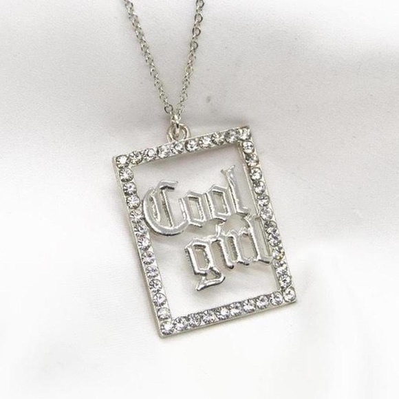 Gothic Font Necklace - Picture 1 of 3